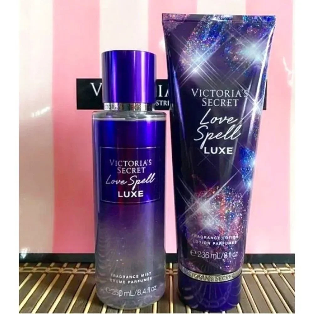 Love Spell Luxe Victoria Secret 2 Piece Set NEW